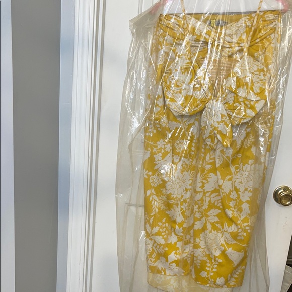 Amir Yellow Floral Two-Piece Set - Picture 3 of 16